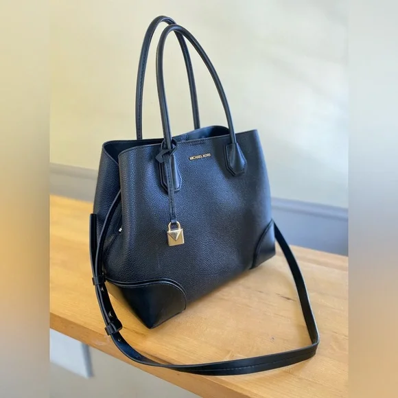 Michael Kors Mercer Gallery Medium Leather Satchel